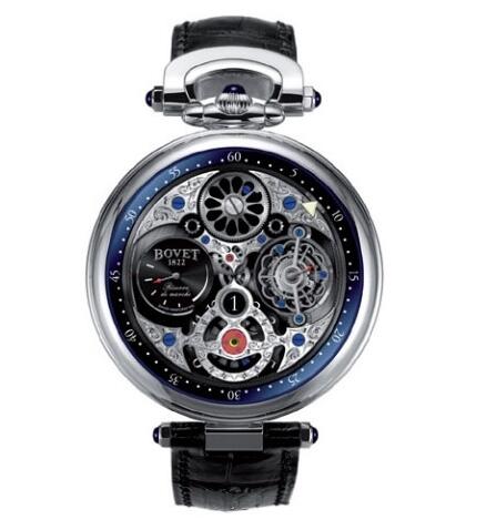 Replica Bovet Watch Amadeo Fleurier Grand Complications 47 5-Day Tourbillon Jumping Hours AIHS010